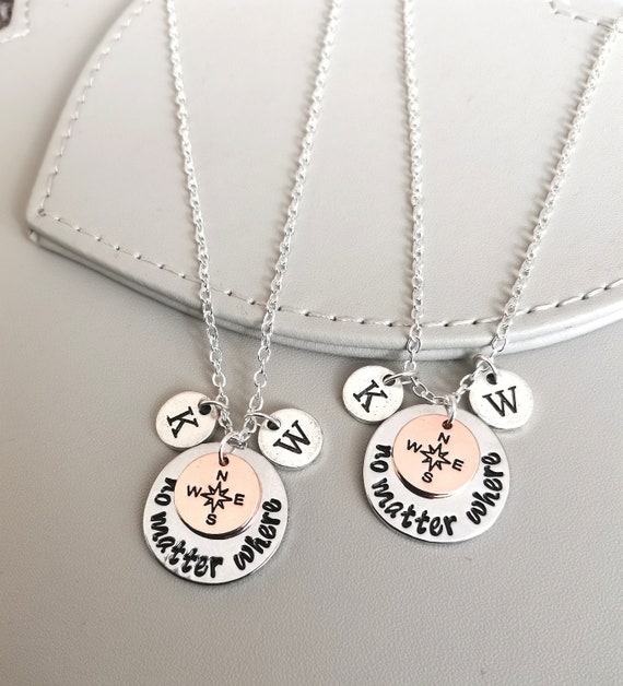 Etsy best friend necklace deals