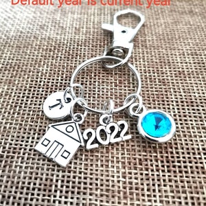 Housewarming gift, new home keyring, house keyring, new home keychain, home keychain, new home gift, home gift,first home keyring,first home