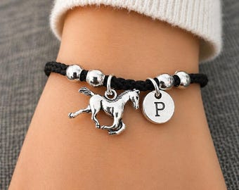 Horse bracelet, horse gift, horse gifts, gift horse, horse charm, horse lover, animal, horse gifts for her, horses, gift for horse lover