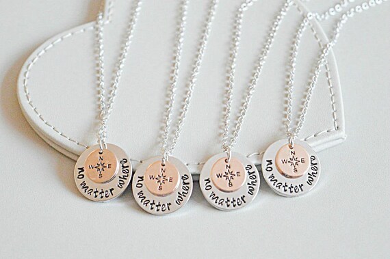 Split Necklace 4, Best Friend Necklaces for 4 People - Etsy | Friend  necklaces, Best friend necklaces, Bff jewelry