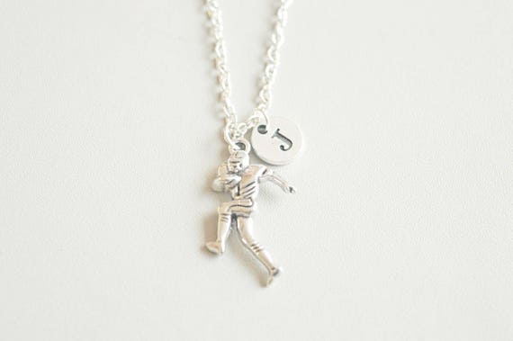 Football Necklace, American football Necklace, Football mom Gift, Football Fan gift, Sports necklace, Football Jewellery, Football Team