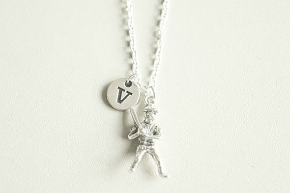 Baseball Necklace, Baseball Gift, Base ball Necklace, Baseball mom Gift, Baseball Fan gift, Sports necklace, Baseball Jewellery, Soft Ball