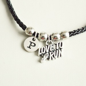 Running charm bracelet, love to run bracelet, running bracelet, fitness , gym bracelet, fitness  bracelet, gift for runner ,sports jewelry