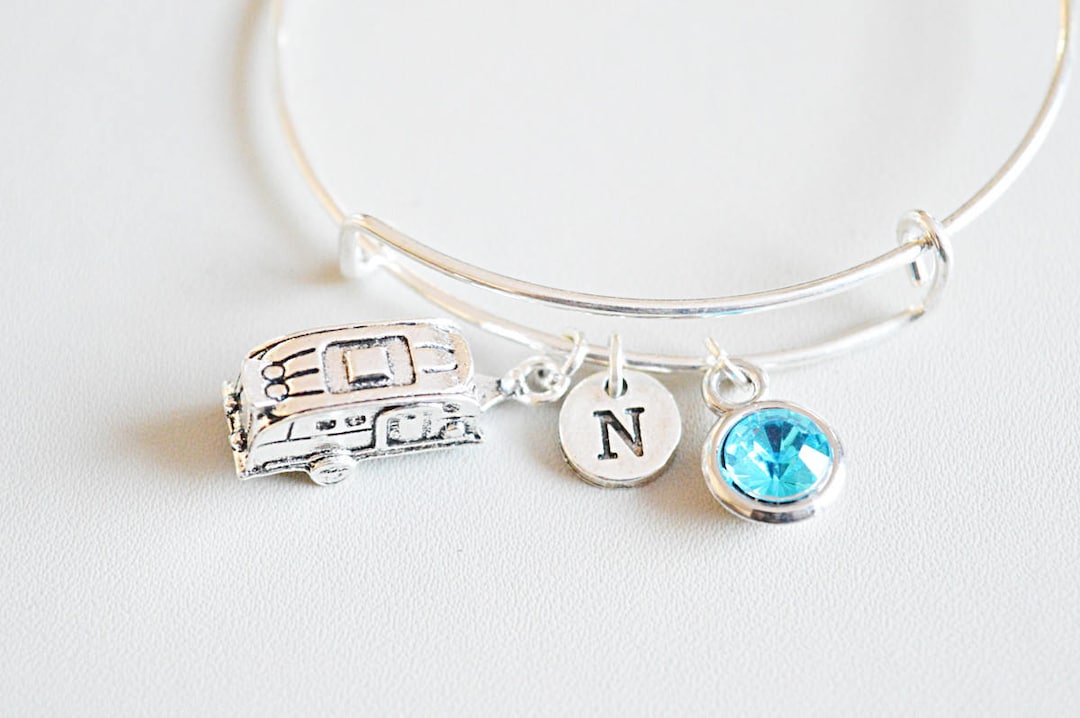 Camper Bracelet camping Bracelet Caravan Bracelet Trailer Etsy