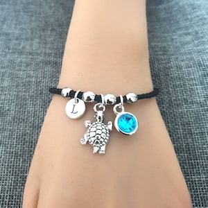 Tortoise Bracelet, Tortoise Bracelet Women , Tortoise Gift, Tortoise Jewellery, Tortoise Gifts for Her, Tortoise Friendship, Personalised