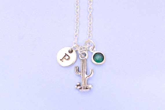 Cactus Necklace, Cactus plant necklace Jewelry, Cactus Charm necklace, Mexico gift, cute necklace, dainty necklace , simple gift , latin