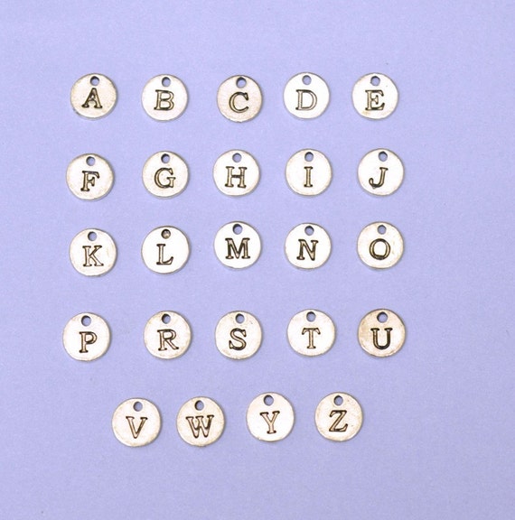 Add Initial Charm to any of your jewelery