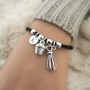 Back Geschenke, Koch Geschenke, Backen Armband, Koch Armband, Backen Schmuck, Bäcker Geschenke, Geschenke für Bäcker, Bäcker Armband, Geschenk für Bäcker