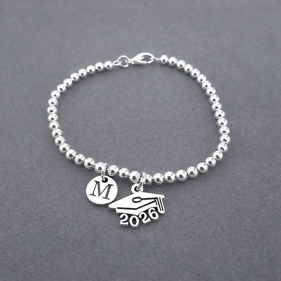 2026 Graduation Gift, Graduation bracelet 2026, Graduation Gift for her, Graduation Gift for him, Graduate, School. College, Class of  2026