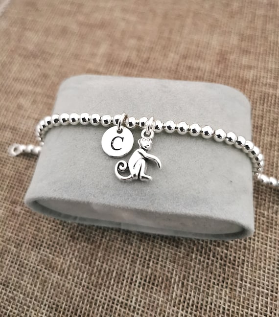 Chimpanzee bracelet, chimpanzee jewelry, chimpanzee gifts, chimpanzee , Monkey jewellery, gift for girl, bracelet for women, Monkey gifts
