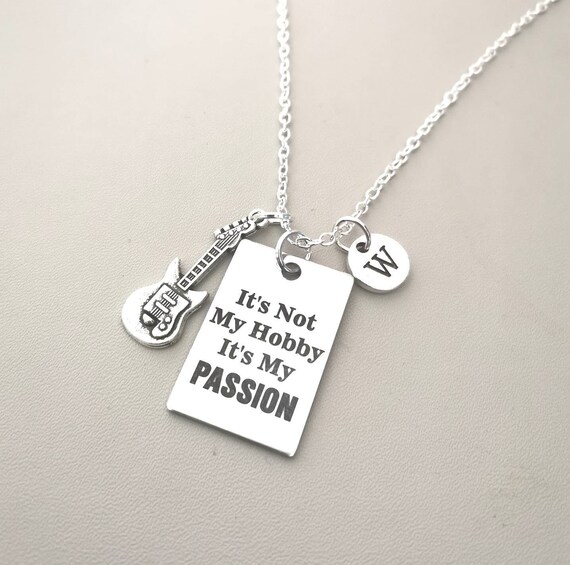 Guitar Necklace, Guitar Gift, Guitar Jewelry, Gift for Guitarists, Music necklace, Music gift, Music Lover gifts, Musician, Music Exam