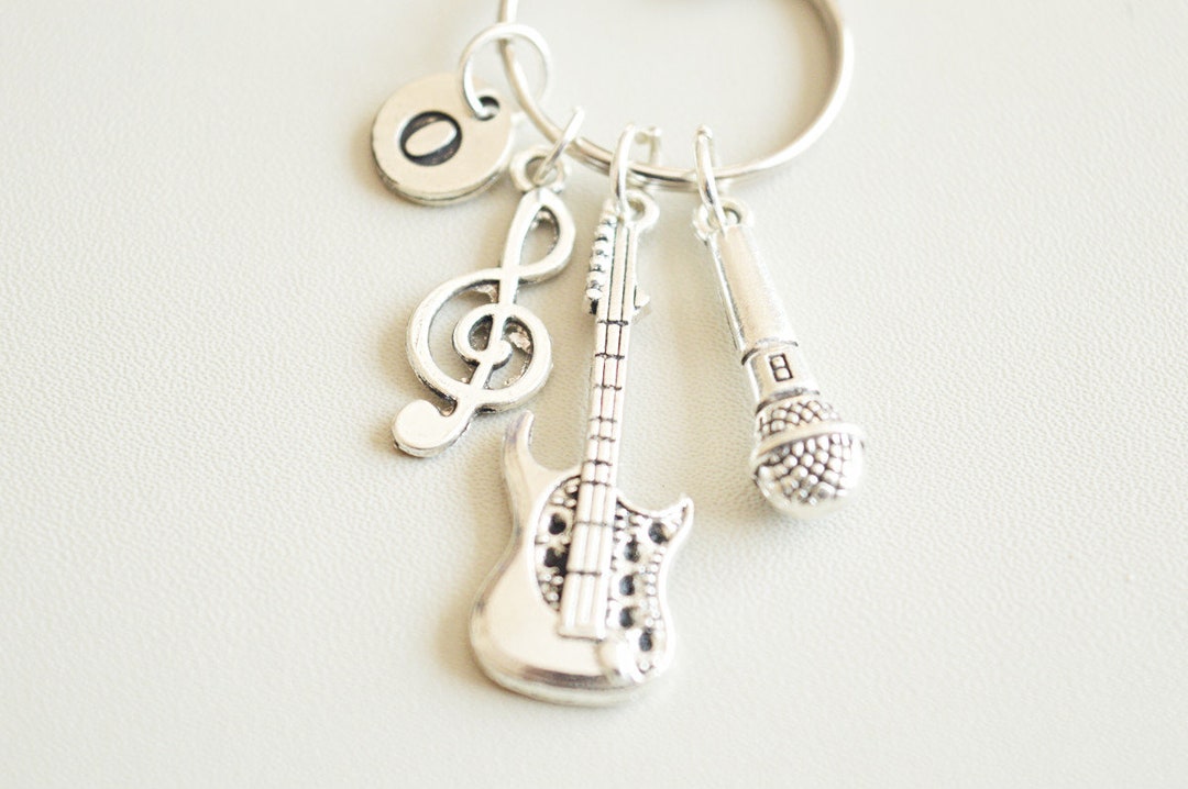Singer Keychain Musician Keychain,musician Keyring, Gift for Musician, Musician Gift ...