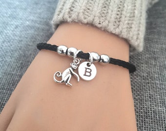 Affe Armband, Affe Geschenk für sie, Affe Geschenke, Affe Liebhaber, kleiner Affe, frecher Affe, Tier, Schimpanse, Affe Themen, Dschungel