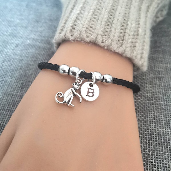 Affe Armband, Affe Geschenk für sie, Affe Geschenke, Affe Liebhaber, kleiner Affe, frecher Affe, Tier, Schimpanse, Affe Themen, Dschungel