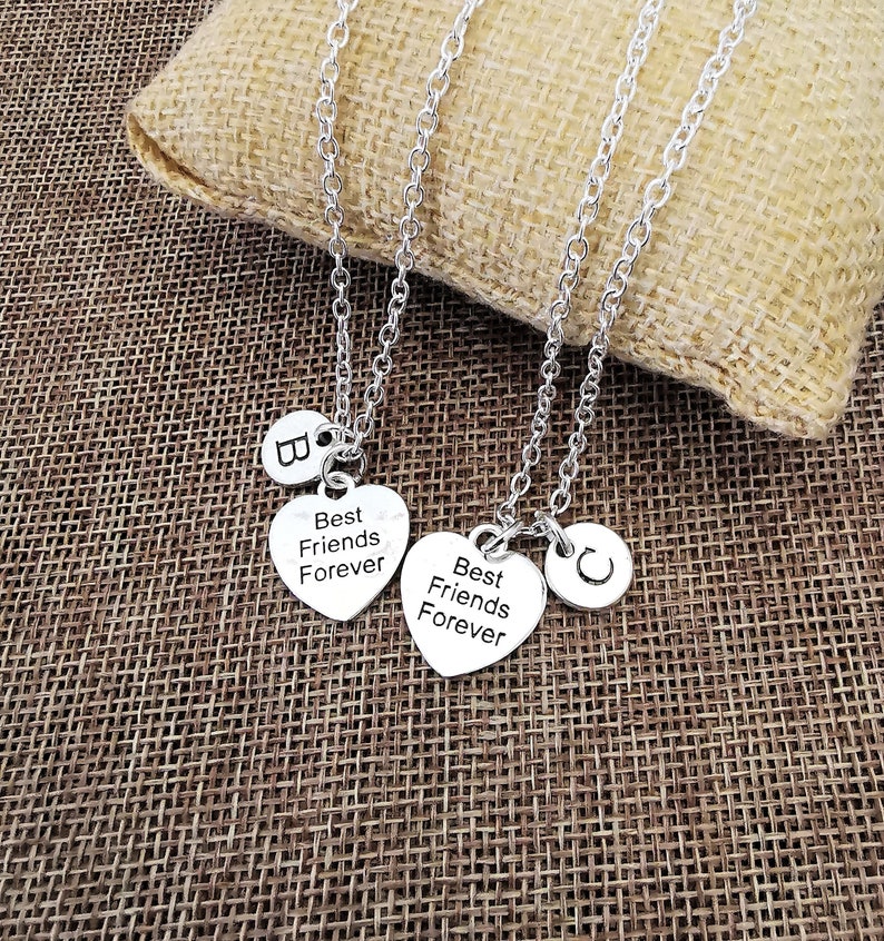 Long distance friendship gift, long distance friendship necklace, long distance friendship gifts,best friend necklace for 2, bff necklace image 1