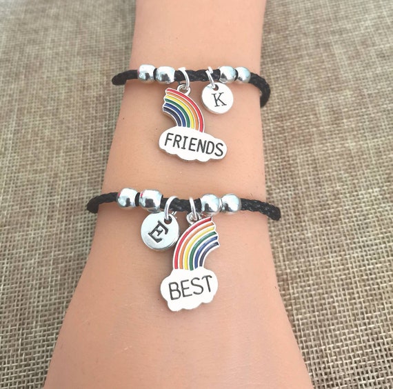 Best Friend Bracelets 2 Friendship Bracelets BFF Gift for 2 