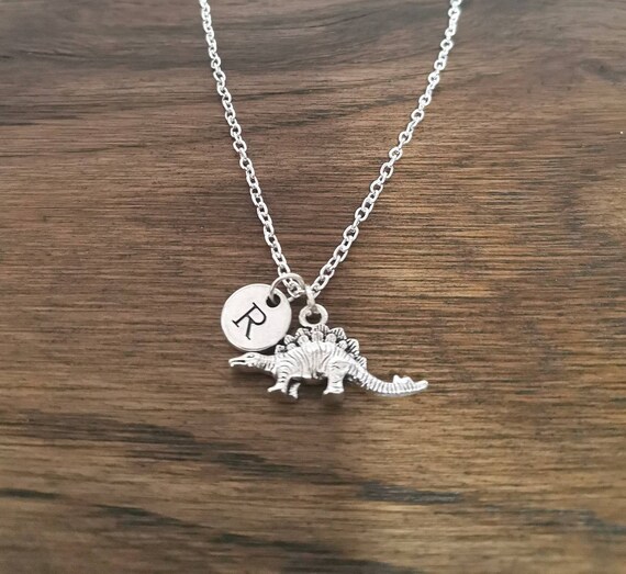 Bijou Dinosaure Femme Collier Argent Sterling Dinosaure - Cœur Tricératops Et Brontosaure Pendentif Cœur Tricératops Brontosaure Sterling 925 Cadeau