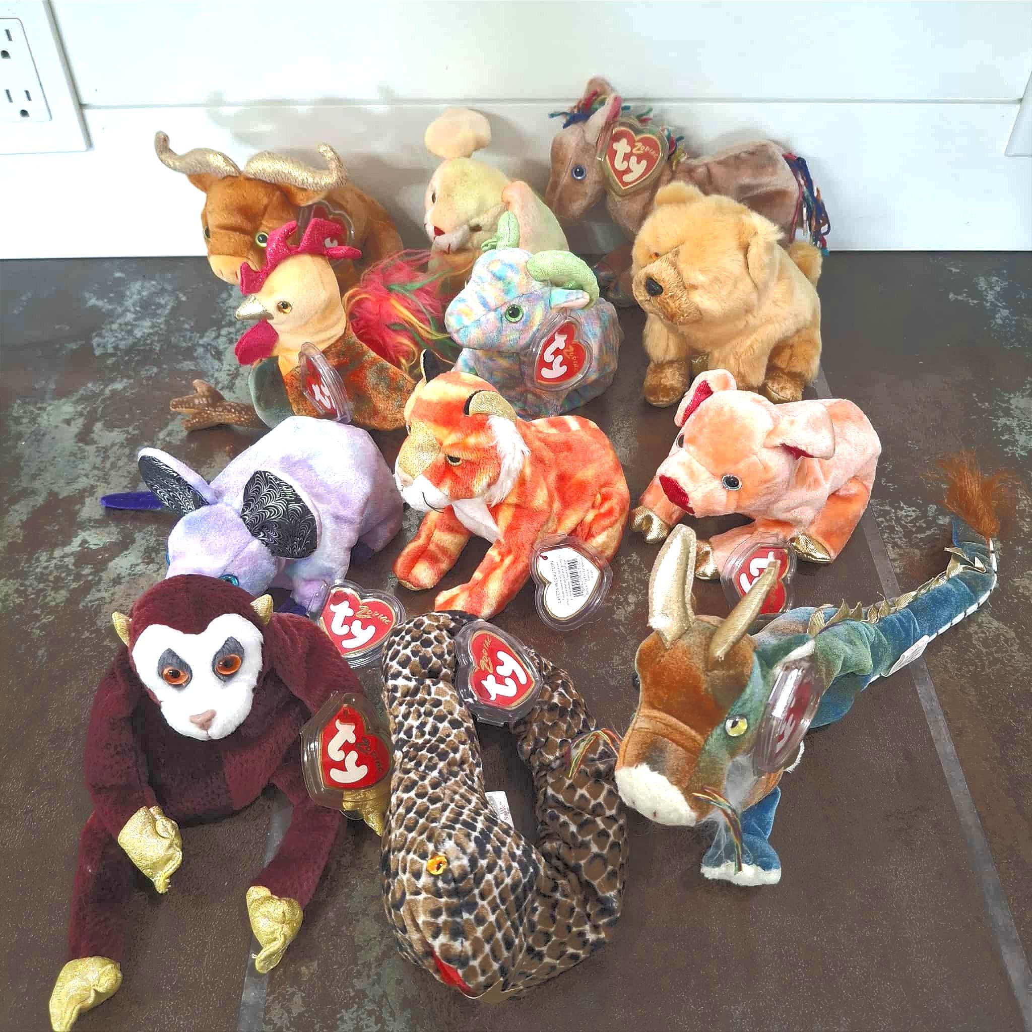 Ty Beanie Babies Choice of Zodiac - Etsy