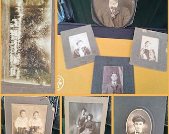 8 Photograph lot- Assorted Sizes