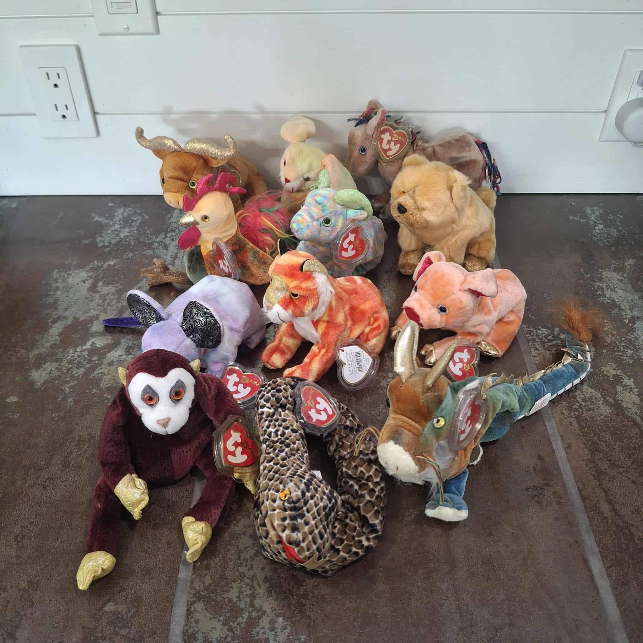 Ty Beanie Babies Choice of Zodiac - Etsy