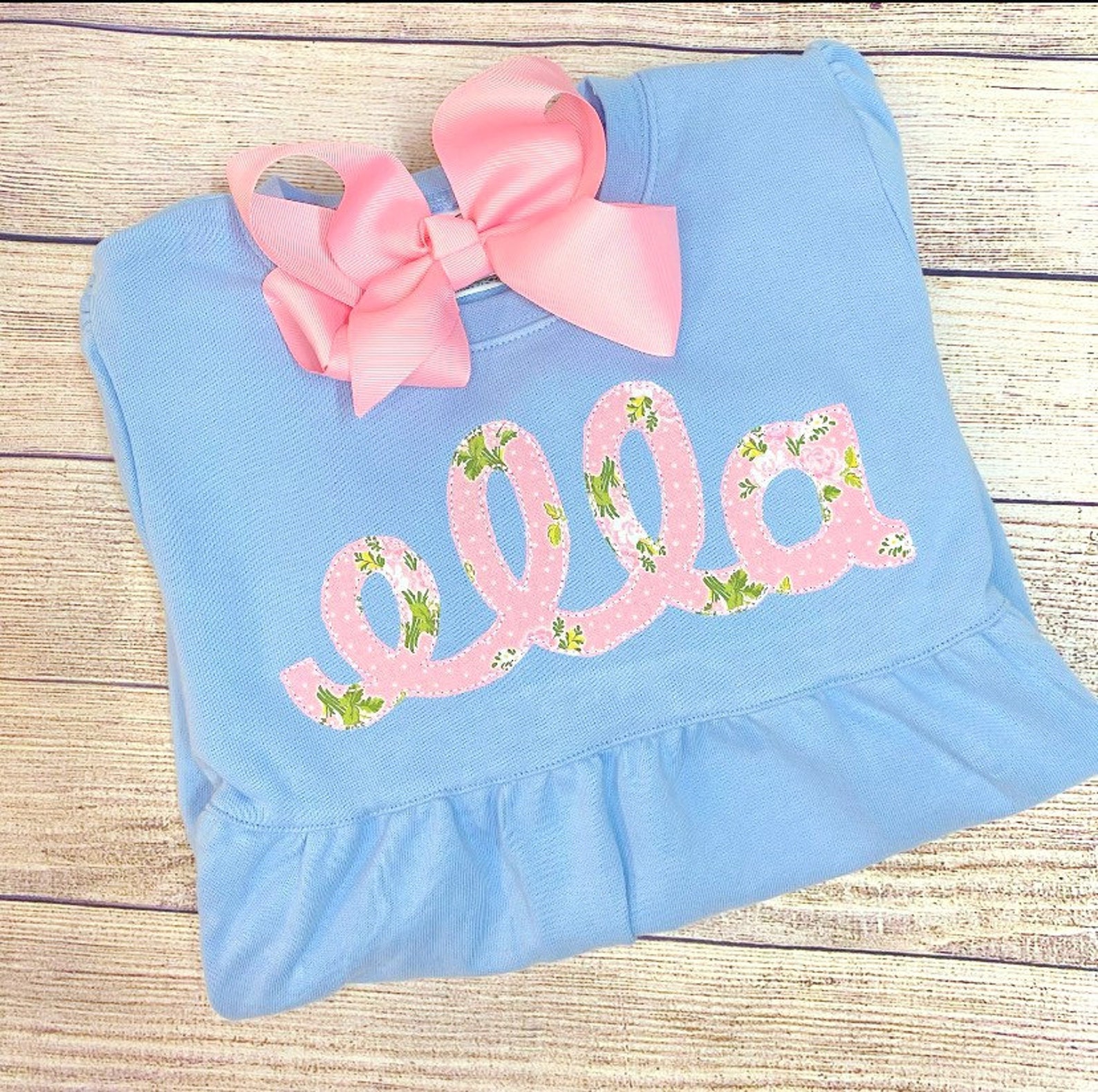 Personalized Girls Bubble Sweatshirt / Bubble Sweatshirt / Etsy