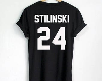 STILES STILINSKI shirt STILINSKI 24 tshirt tumblr Unisex Women Men Dylan O'brien shirts Clothing