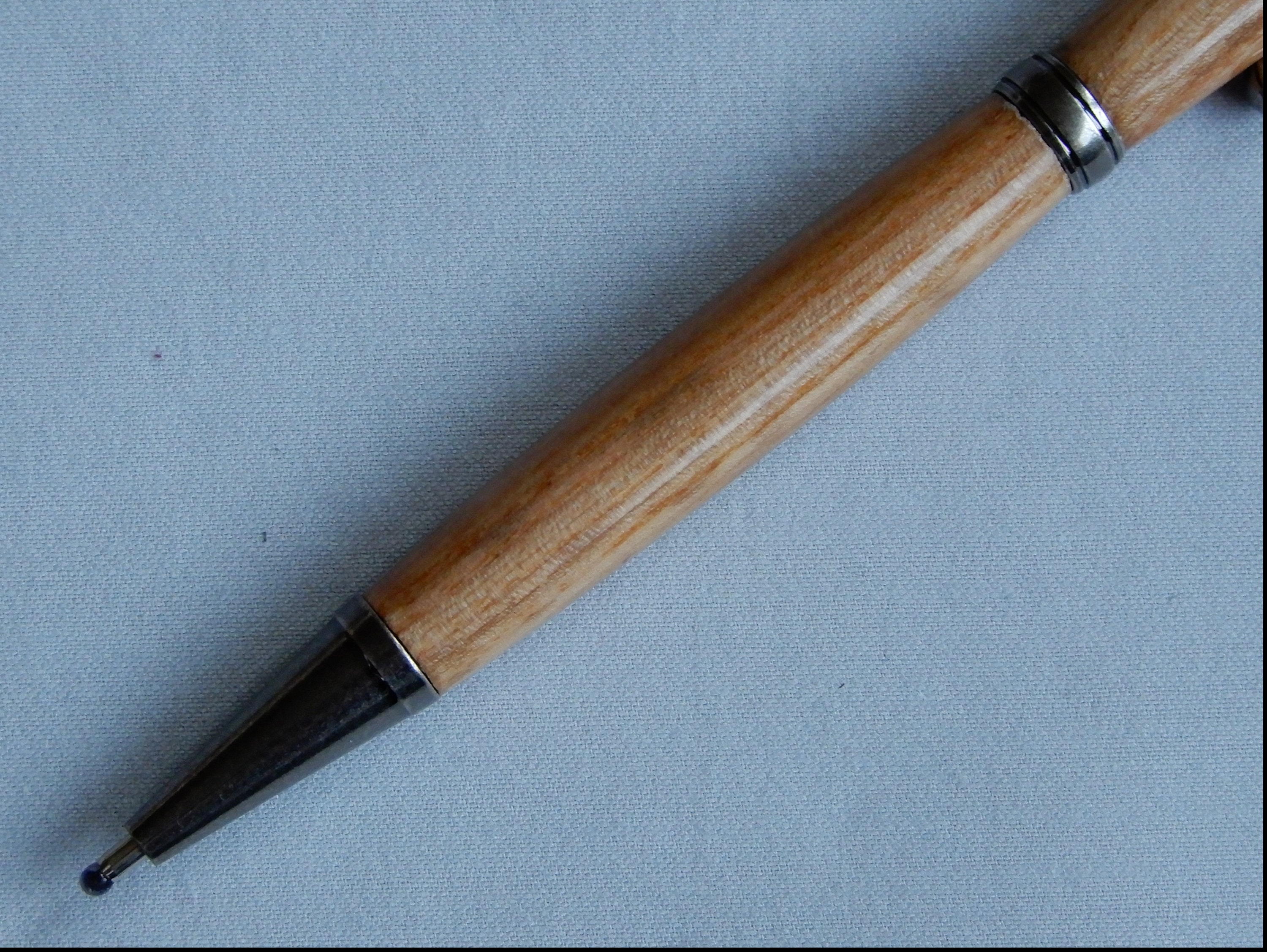 Cherry Wood Pens Slim Line, Twist, Stationary, Black Ink, Ballpoint,  Office, School, Made in Canada 