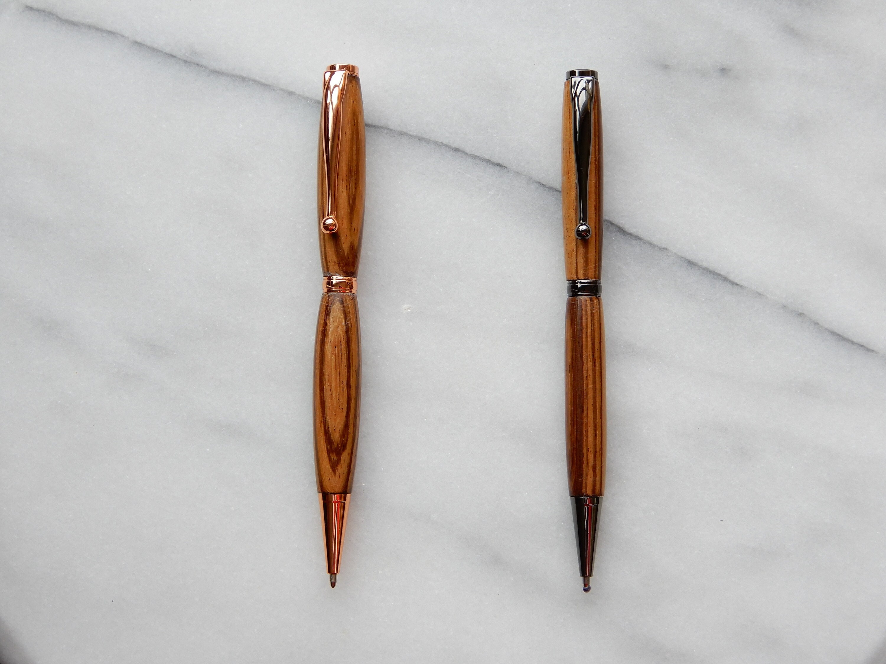 Slimline Turned Wood Pens