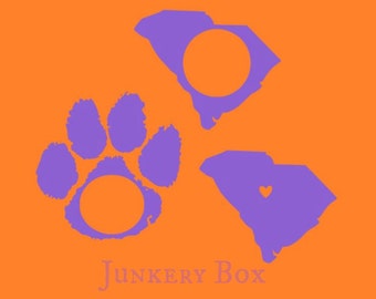 Clemson Svg Etsy