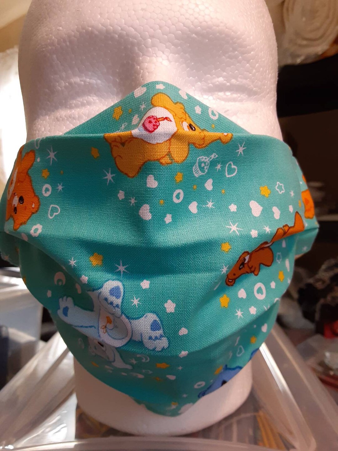 Care Bears Face Covering Mask Etsy