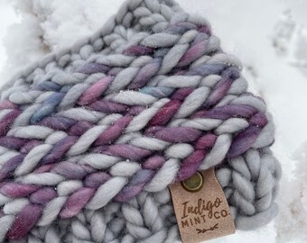 Hand Knit Merino Wool Ear Warmer | Women's Winter Headband