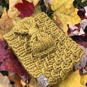 The Ruthie Ear Warmer***Knitting Pattern