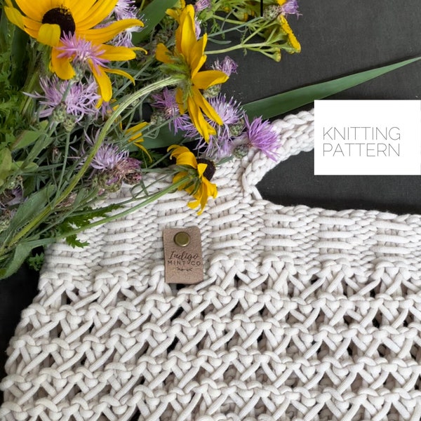 Sweetheart Market Bag | Knitting Pattern