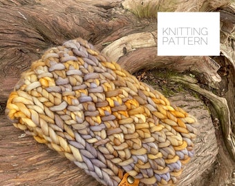 Knitting Pattern | Sugarbush Headband | Super Bulky and Bulky Yarn