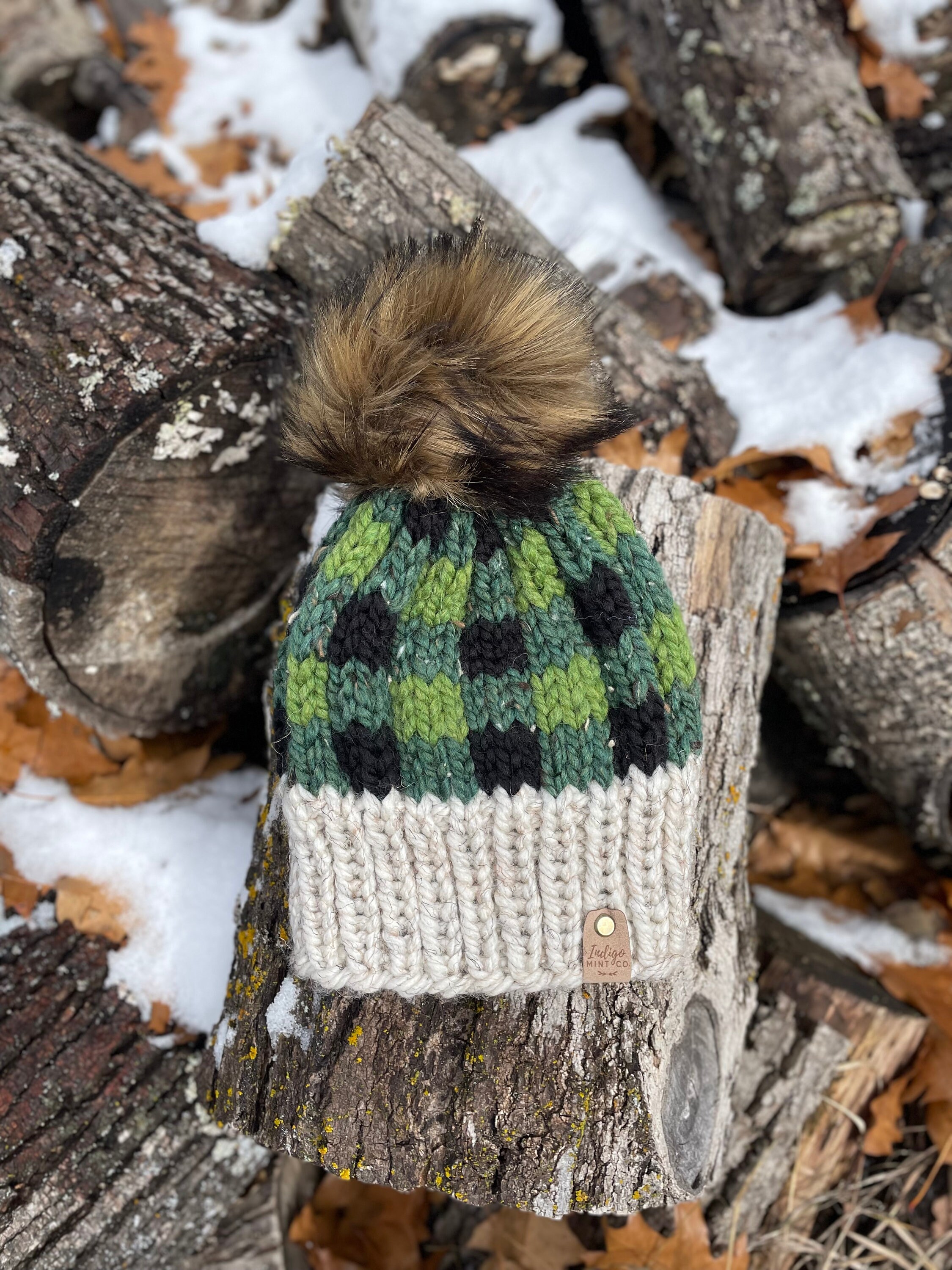Buffalo plaid cheap hat