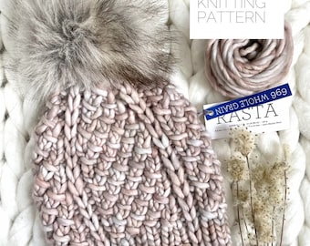 Sugarbush Hat | Knitting Pattern | Super Bulky