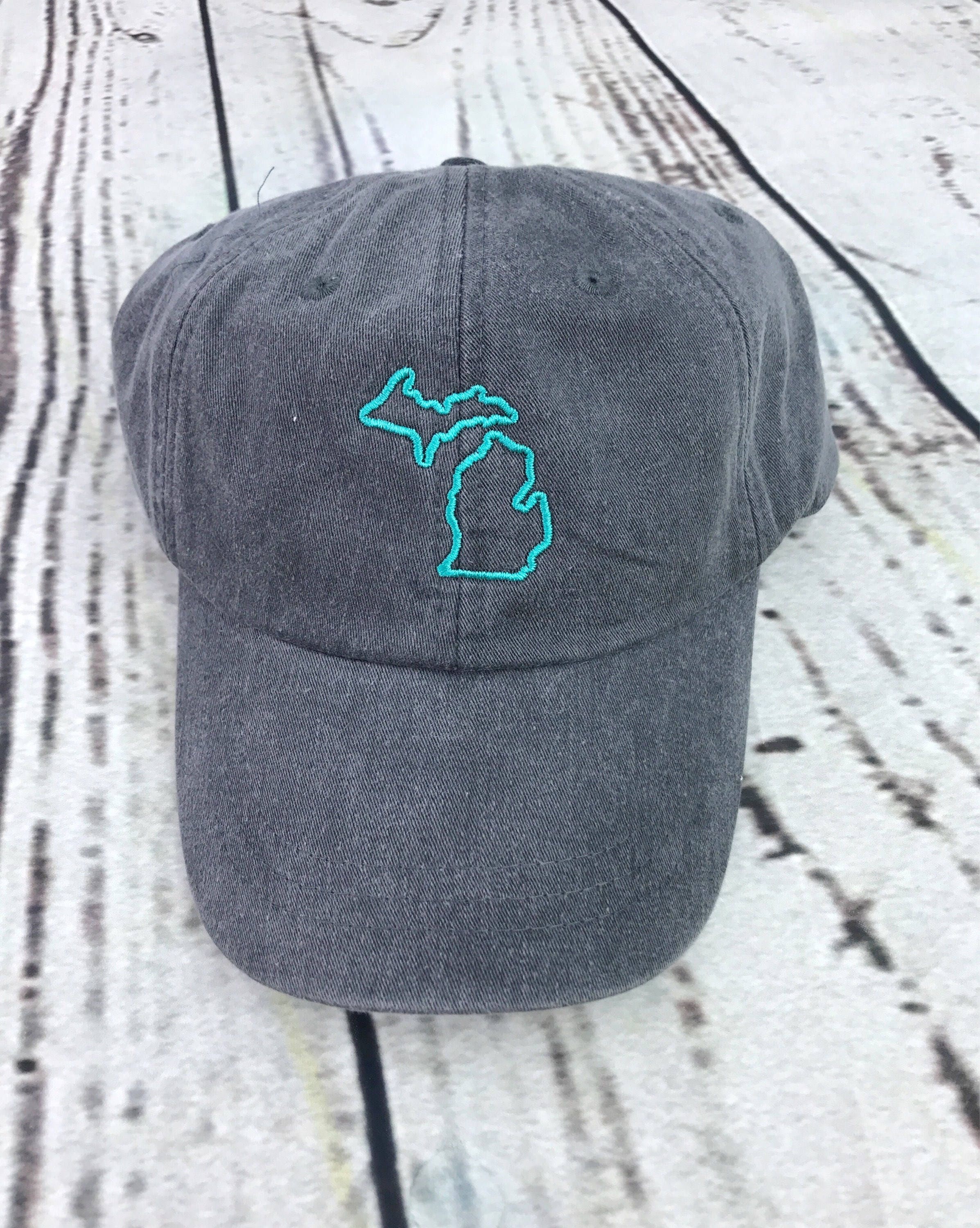 Michigan hat State of Michigan baseball hat Michigan Etsy