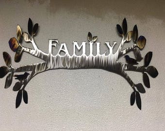 Family Tree. Branch. Decor. Wall Decor. Home. Cottage. Cabin. Him. Gift. Housewarming. Made to order. Last name. Names. Her. Mother.Father