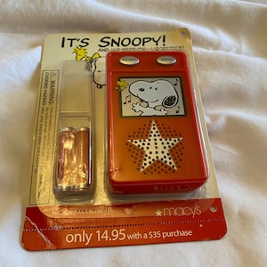 Snoopy FM Scanner Radio