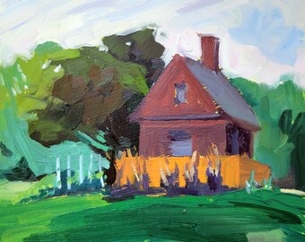 Bellaire Kitchen (The Meadows) - Pittura a olio originale di Kate Kern Mundie