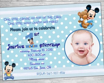 baby mickey mouse light blue toppers matching birthday etsy disney planes birthday invitation template