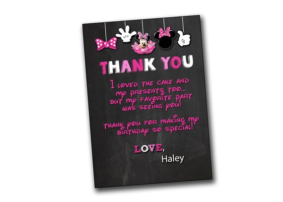 minnie mouse birthday invitation invitations invite minnie mouse chalkboard invites