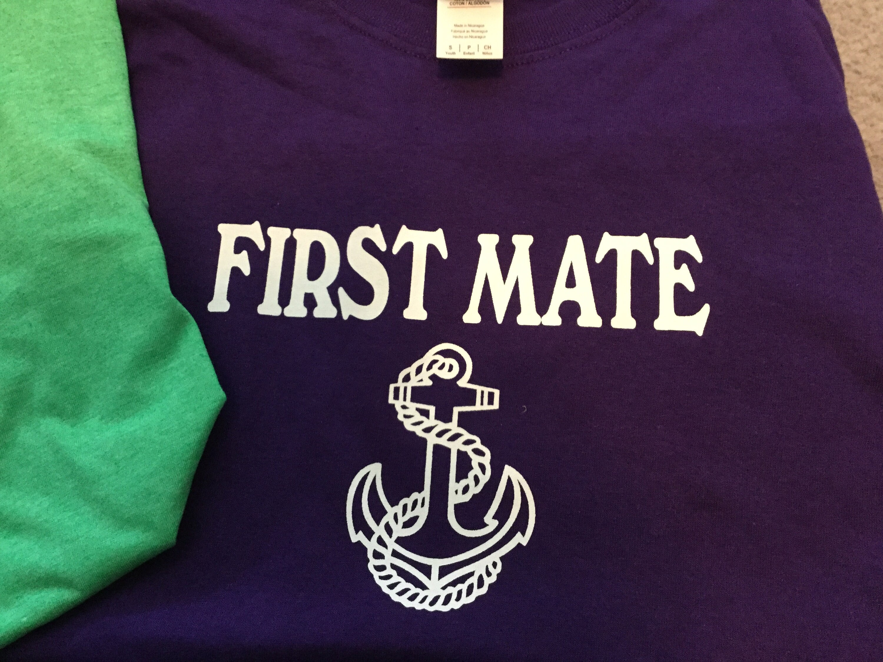 captain first mate t shirts