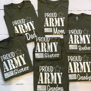 Proud Army Family T-shirts image 3