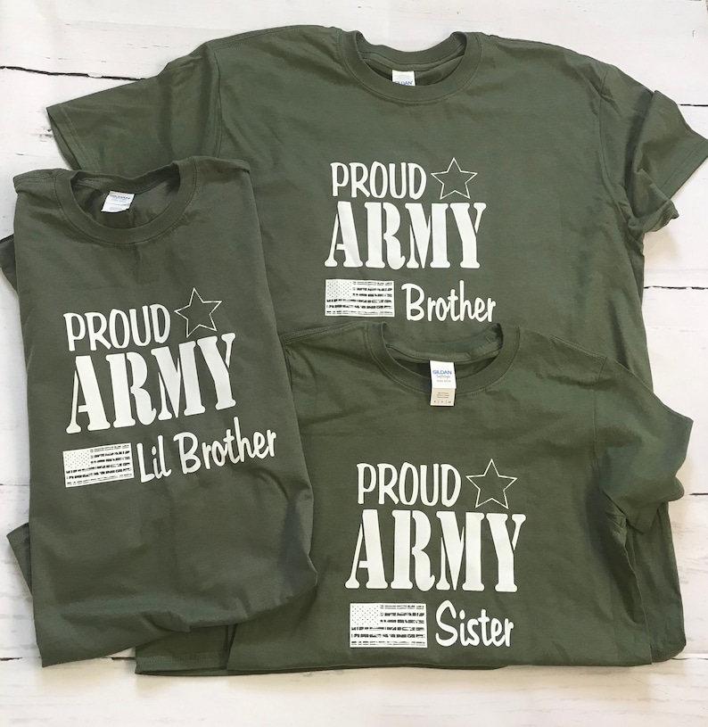 Proud Army Family T-shirts image 5