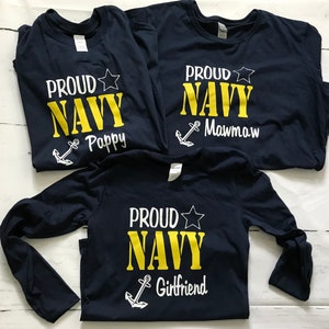 Proud U.S. Navy Family T-shirts image 6