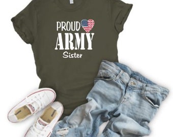 Proud ARMY, military Family T-shirts