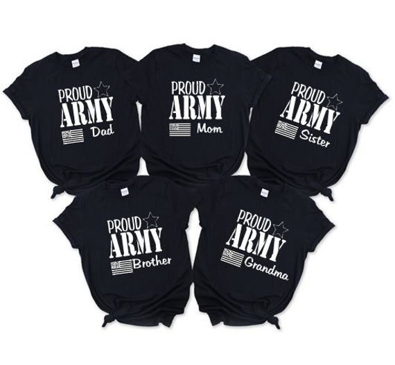 Proud ARMY Family T-shirts - Support our Troops