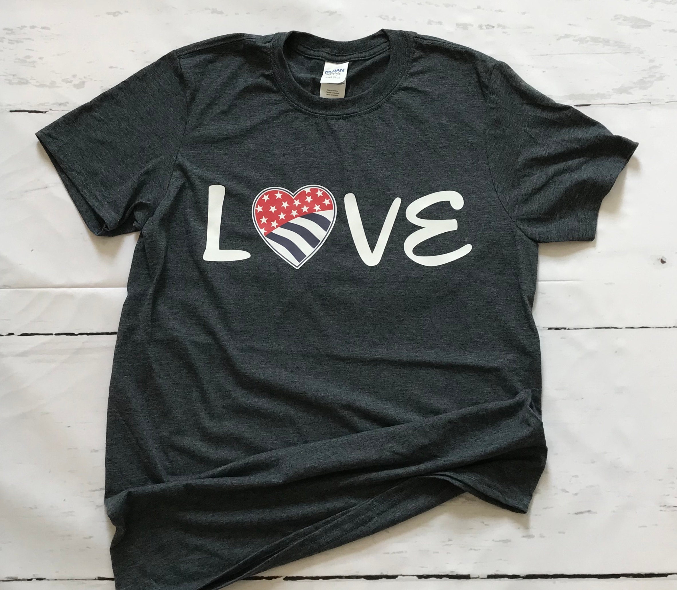 LOVE and Flowers Fun T-shirts | Etsy