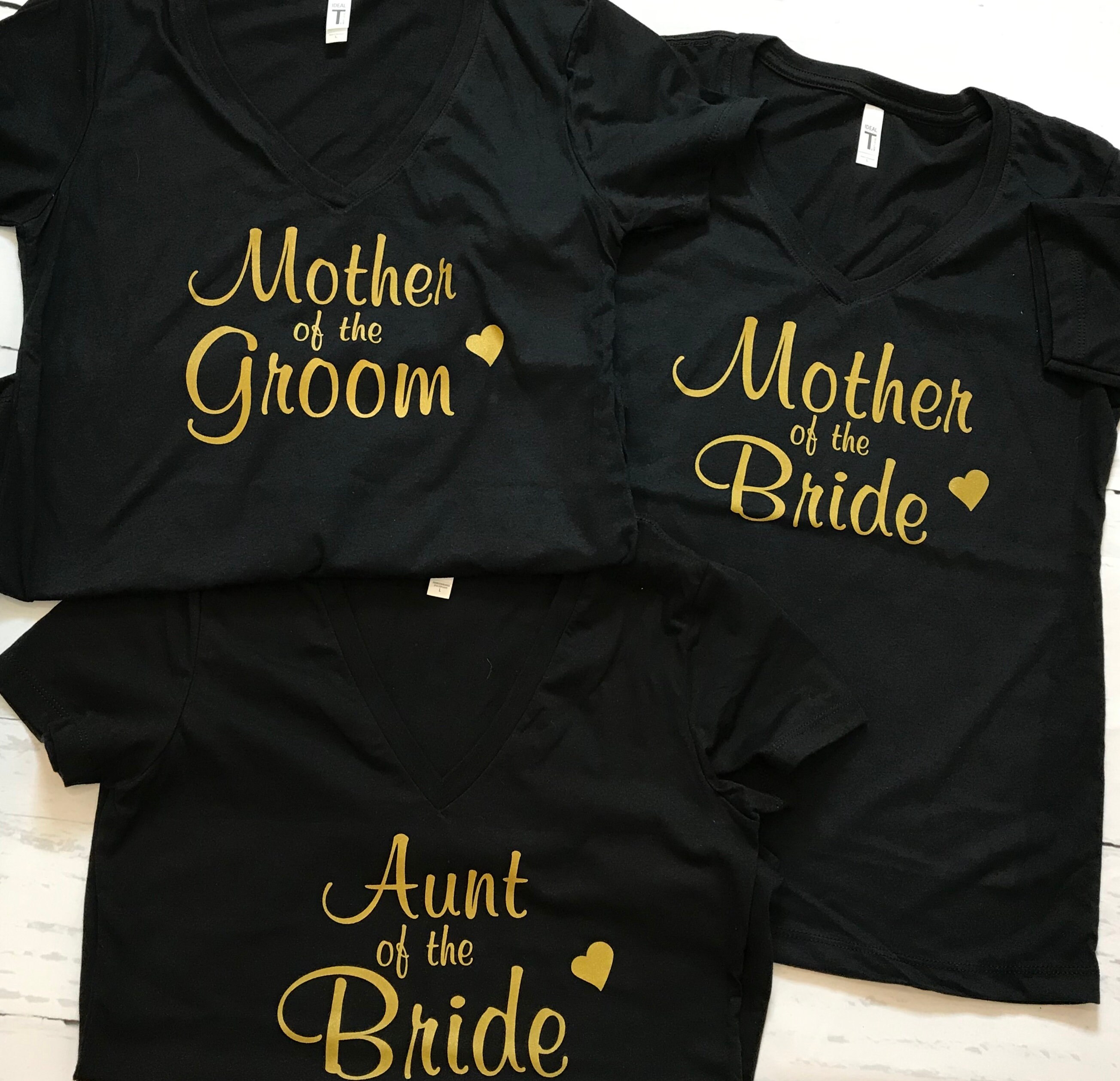 t shirt for bride and groom